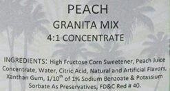 Peach Frozen Drink Mix, Tropical Sensations, 1 Bottle (64 Oz.) -Coffee Tea 51evtrmbvwl 1