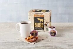 Harry & David Milk Chocolate Caramel Moose Munch Single-Serve Coffee 4/18 Count -Coffee Tea 71o 510azcl. sx679 1