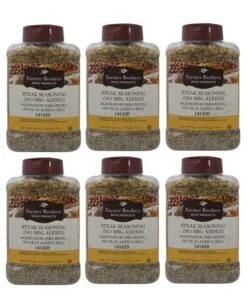 Farmer Brothers Steak Seasoning (6 Bottles/28 Oz Ea.)