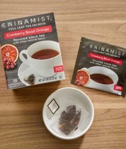 China Mist - Cranberry Blood Orange Organic Black Full Leaf Tea Sachet, 6 Boxes 15 Count Each 6 China Mist - Cranberry Blood Orange Organic Black Full Leaf Tea Sachet, 6 Boxes 15 Count Each -Coffee Tea china mist cranberry blood orange organic black full leaf tea sachet 15 count 2 1