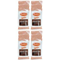 Junior's Most Fabulous Hazelnut Torte, Medium Roast Ground Coffee, 4/12 Oz Bags